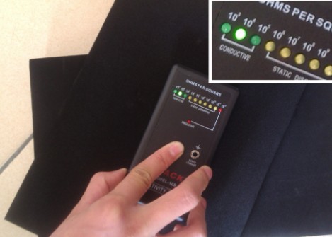 防靜電EVA內(nèi)襯為什么是黑色的？